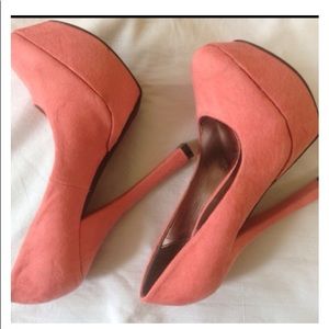 Pink heels